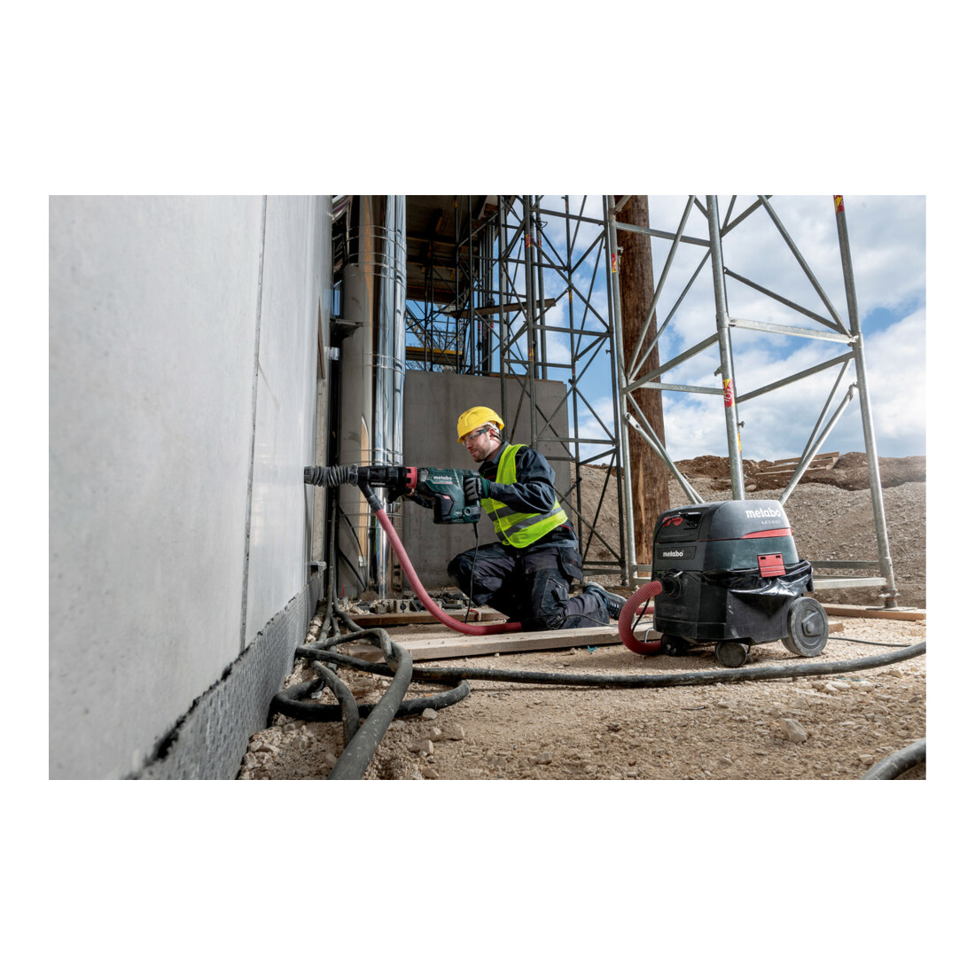 Metabo Kombihammer KHEV 8-45 BL Kunststoffkoffer – Bild 3