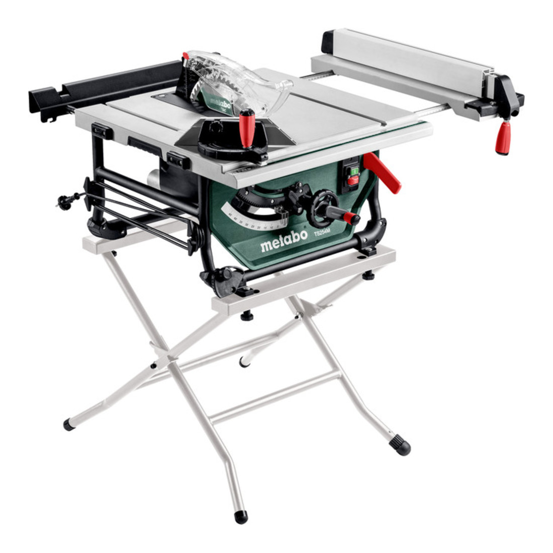 Metabo Set Tischkreissäge TS 254 M mit Untergestell TSU; Karton