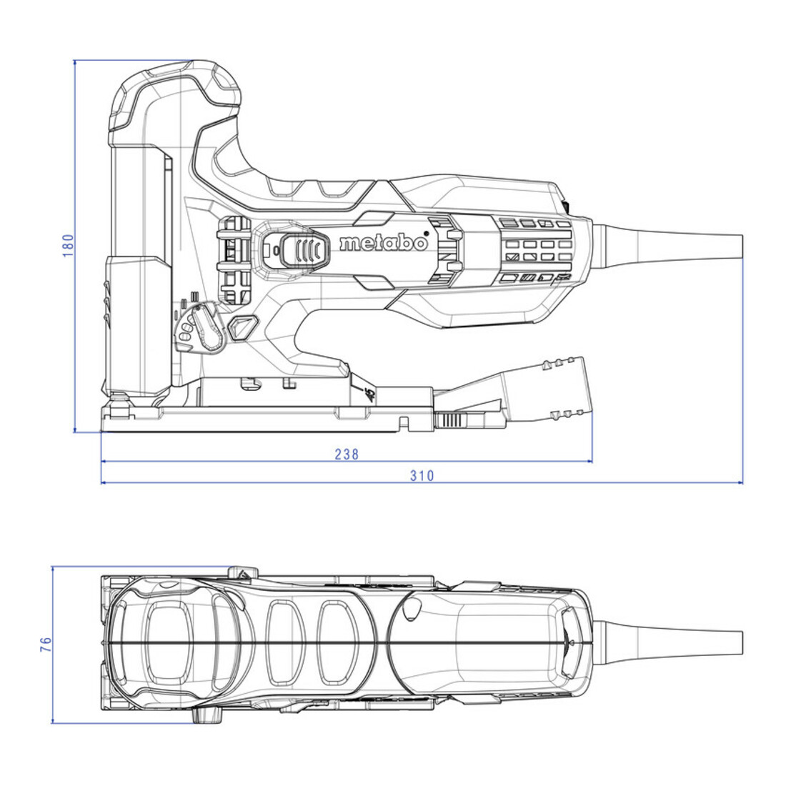 Metabo Stichsäge STE 100 Quick Karton – Bild 4