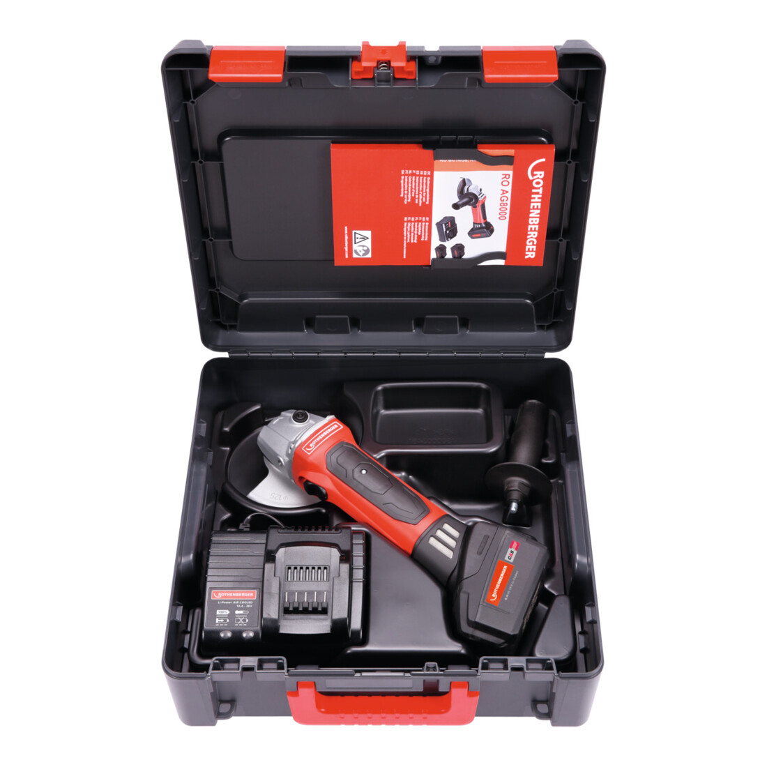 Rothenberger Akku-Winkelschleifer RO AG 8000 – Bild 2