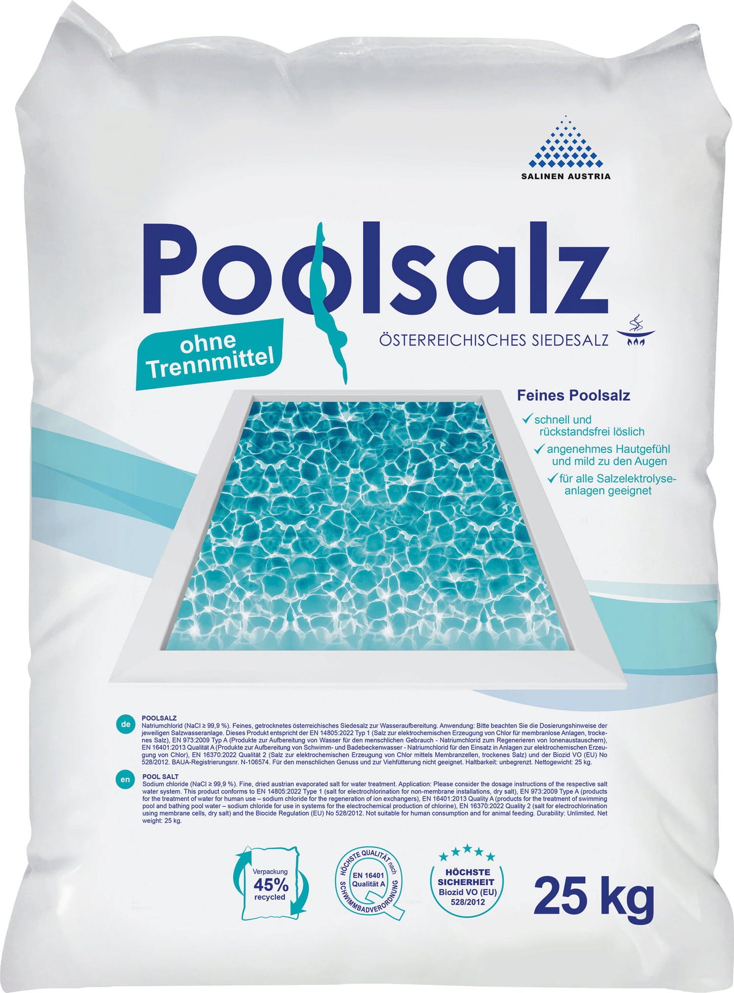 Salinen Austria Poolsalz